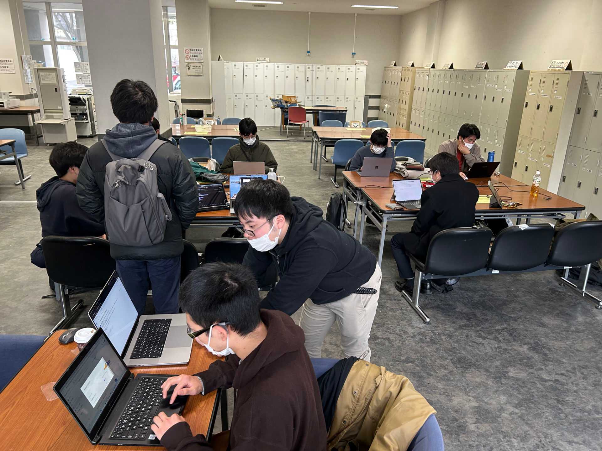 土曜作業会の様子