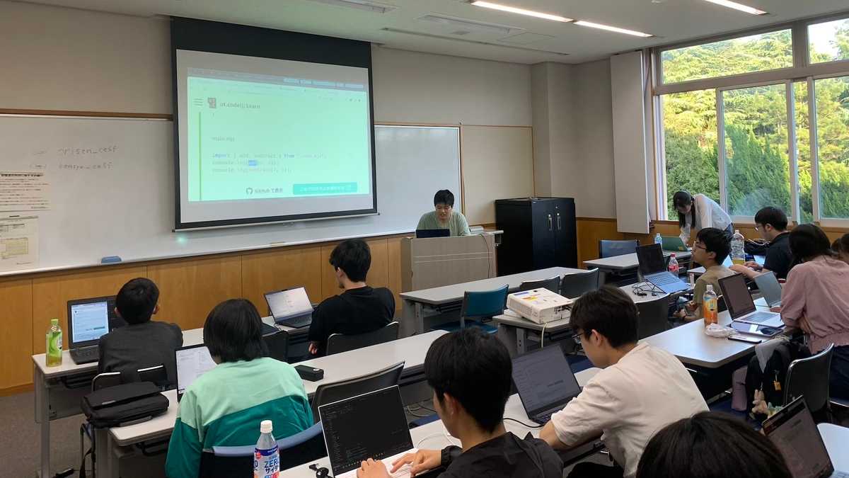 5 月 4 日の午後の様子